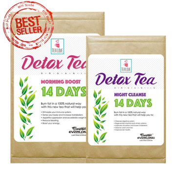 Chá de desintoxicação erval orgânico Chá de emagrecimento chá de perda de peso (programa de 14 dias)